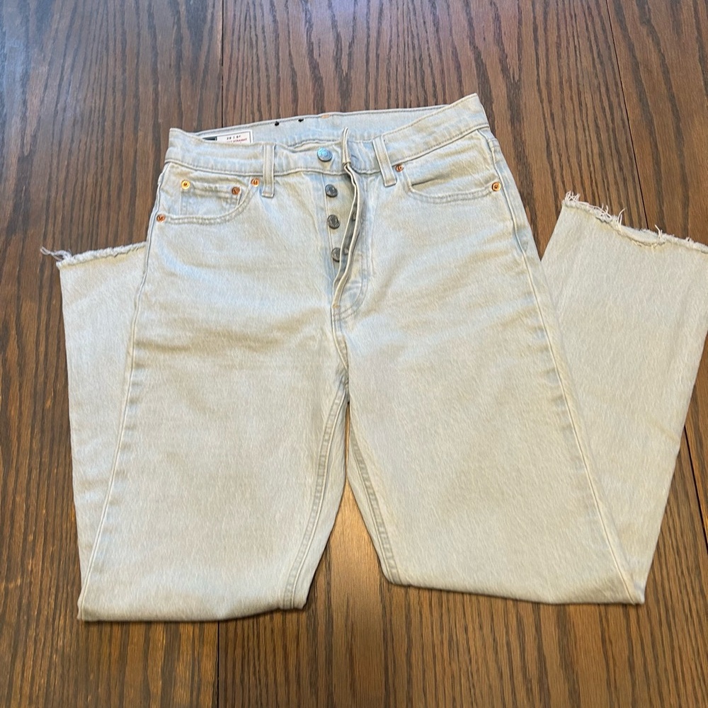 GAP Jeans Cheeky Straight high rise 28/6 (fits like a 4)